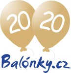 Balónek 20. narozeniny zlatý metalický Balonky.cz Balónek 20. narozeniny zlatý metalický Balonky.cz