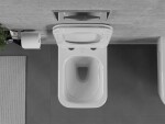 MEXEN/S - MARGO závěsná WC mísa včetně sedátka s slow-slim, duroplast, bílá 30420900