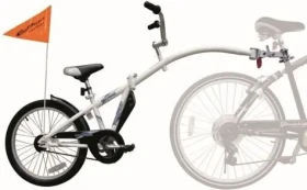 WEERIDE Cyklopřívěs Co-Pilot bílá / Doplněk na kolo (WeeRide Co-Pilot biały)