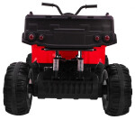 Mamido Dětská elektrická čtyřkolka ATV XL s ovládačem červená