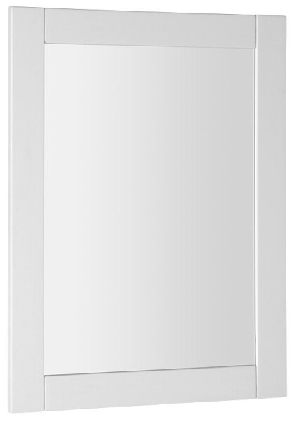 AQUALINE - FAVOLO zrcadlo v rámu 70x90cm, bílá mat FV090