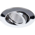 Paulmann 92907 Whirl LED vestavné svítidlo, LED, pevně vestavěné LED, 4.9 W, hliník (kartáčovaný), saténová, sada 3 ks