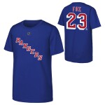Outerstuff Dětské tričko Adam Fox #23 New York Rangers NHL Flat Name & Number Short Sleeve Cotton Velikost: Dětské S (122 – 134)