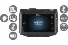 ZEBRA WT6000 / BT / Wi-Fi / USB / dotykový displej / baterie / Android 5.1 (WT60A0-TS0LEWR)