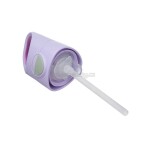 B.box 1384 Lahev na pití s brčkem 450 ml - sugar plum
