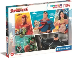 Clementoni PUZZLE DC Liga supermazlíčků