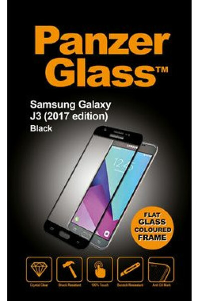 PanzerGlass Tvrzené sklo pro Samsung Galaxy J3 (2017) černá (5711724071300)