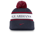 Nike Pánská zimní čepice Cleveland Guardians MLB Peak Standard Cuff Pom Beanie