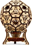 WOODEN CITY 3D puzzle Multifunkční organizér - Fotbalový míč 175 dílků