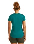 ICEBREAKER Wmns Mer 125 Cool-Lite Sphere III SS Scoop, Tidal Teal velikost: M