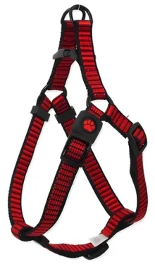 ACTIVE DOG Postroj Premium S červená / Nylonový / Pro malé psy / 1,5x45-63 cm (0904-91123)
