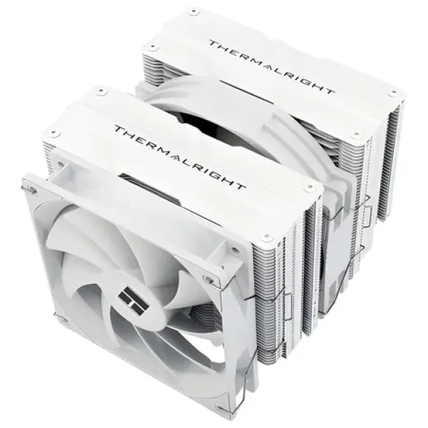 Thermalright Peerless Assassin bílá / aktivní CPU chladič / Dual-Tower / 140 mm / AMD + Intel (PEERLESS ASSASSIN 140 WHITE)