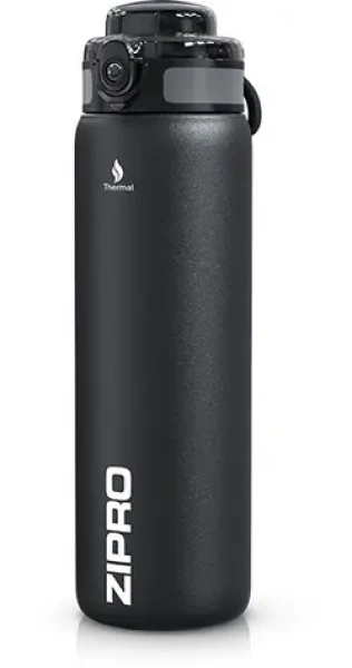 ZIPRO Termoláhev 1000 ml z nerezové oceli černá (15248430)