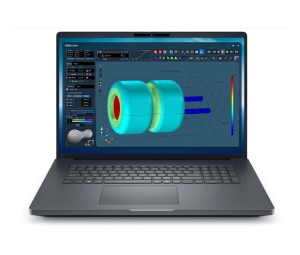 DELL NTB Pro Max Plus 18 MB18250/U7-265HX/32GB/1TSSD/18" QHD+/IR Cam/NVI RTX 3000/280W Type-C/WLAN/Bck Kb/W11P/3Y PS NBD EDF_1338272