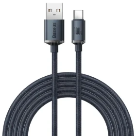 Baseus CAJY000501 Kabel USB-A (M) - USB-C (M) 2 m černá / 100W (CAJY000501)