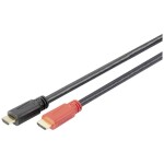 Digitus kabelový adaptér DisplayPort DP - HDMI typu A M - M 1.0 m / s blokováním DP 1.2 HDMI 2.0 / 4K / 60Hz / CE / bl (AK-340303-010-S)