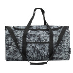 Fitness taška Black/Grey Camo Semiline 33 cm 60 cm 30 cm