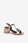 Sandály na podpatku model 211643 Step in style 39