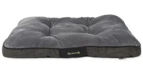 Scruffs Chester šedá L / Matrace pro psy / 100x70x8 cm / velká a obří plemena / recyklovaná výplň (974-01164)