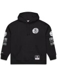 Mitchell & Ness Pánská mikina Brooklyn Nets NBA Triple Check Hoodie Velikost: XL