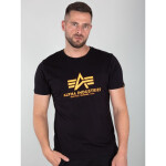 Tričko Alpha Industries Basic T-Shirt M 100501NP-477 pánské m