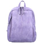 Stylový dámský koženkový kabelko/batoh Cedra, fialová