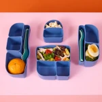 B.box Bento organizér do velkého boxu, modrý