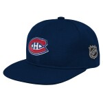 Outerstuff Dětská Kšiltovka Montreal Canadiens Logo Flatbrim Snapback