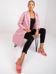 Dámský kabát CHA PL model 17137391 světle růžový S/M - FPrice