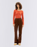 Tričko Thinking MU Pumpkin Trash Casilda L/S Top PUMPKIN