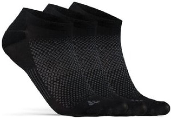 Craft Core Dry Footies 5-pack černá - Běžecké ponožky CRAFT CORE Dry Footies 5-pack - černá Velikost textilu: 34-36