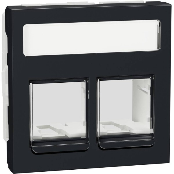 Schneider Electric NU942254 datová zásuvka (š x v x h) 45 x 45 x 27 mm 1 ks antracitová
