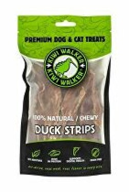 Pochoutka vzduchem sušené kachní plátky 100g Kiwi