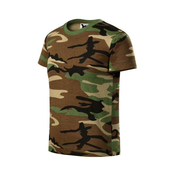 Dětské tričko Camouflage Jr MLI-14933 - Malfini 146 cm/10 let