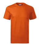 Base tričko unisex oranžová 11 (brand label) 4XL