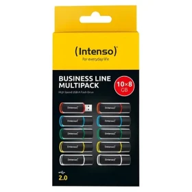 Intenso Business Line 8GB 10 ks / Flash disk / USB 2.0 / čtení 28 MB/s / zápis 6,5 MB/s (3511561)