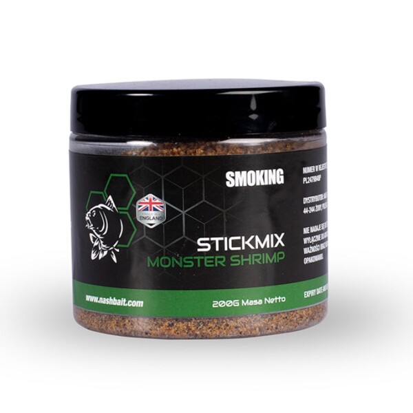 Nash Stick Mix Monster Shrimp Smoking 200g,Nash Stick Mix Monster Shrimp Smoking 200g