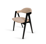 MURDIA trade s.r.o. Jídelní židle křesílko LOGAN - černá (buk) MUR-LOGAN-CERNA