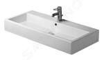 DURAVIT - Vero Umyvadlo 1000x470 mm, s přepadem, s otvorem pro baterii, WonderGliss, bílá 04541000001