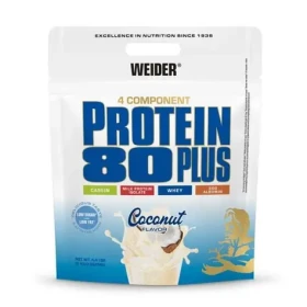 Proteín 80 Plus - Weider (kokos, 2000 g) (4332-30-2000g-coconut)