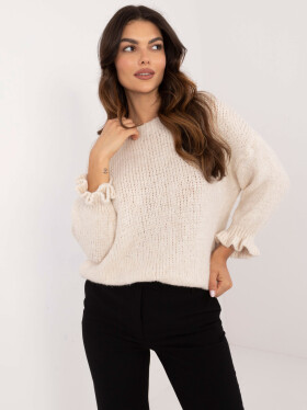 Jumper MI SW 2912.10X světle béžový jedna velikost