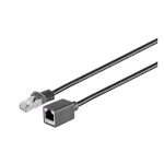 MicroConnect STP6005SEXT RJ45 síťové kabely, propojovací kabely 0.5 m černá 1 ks
