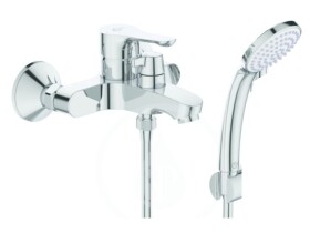 IDEAL STANDARD - Alpha Vanová nástěnná baterie s keramickým přepínačem, hadicí a ruční sprchou, chrom 2.jakost BC656AA