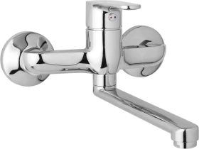 JB Sanitary Nástěnná dřezová a umyvadlová baterie TIRA, rozteč 150 mm, ramínko 300 mm D10 35 10