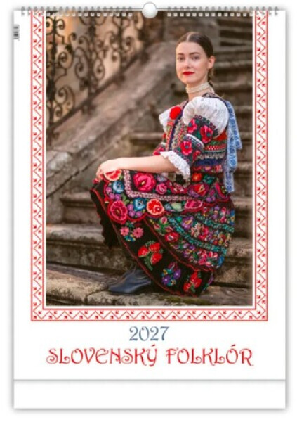 Slovenský folklór 2027 - nástenný kalendár