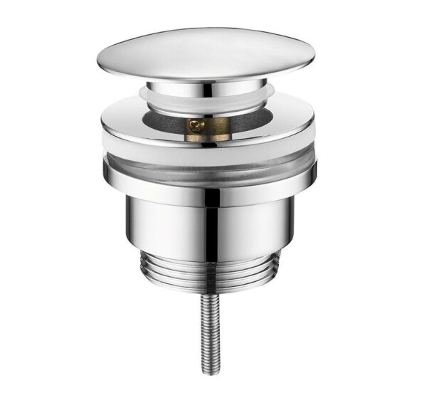 SAPHO - Umyvadlová výpust 5/4“, click-clack, velká zátka, 10-55, chrom CV1002