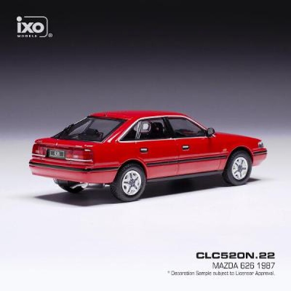 IXO-CLC520N.22 1/43 MAZDA 626 1987 RED