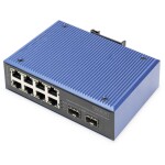 Digitus DN-651147 DN-651147 průmyslový ethernetový switch 8 + 2 porty 10 / 100 / 1000 MBit/s