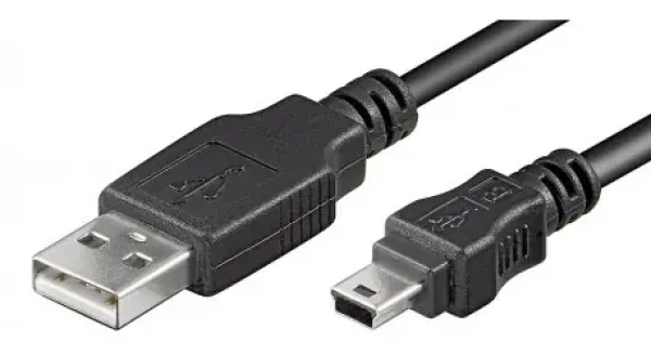 LogiLink CU0014 / Kabel USB-A - USB Mini-B (5pin) / USB 2.0 / 1,8 m (CU0014)
