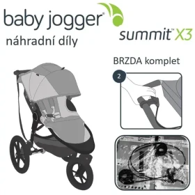 BabyJogger BRZDA komplet SUMMIT X3 (NDBJ406076)